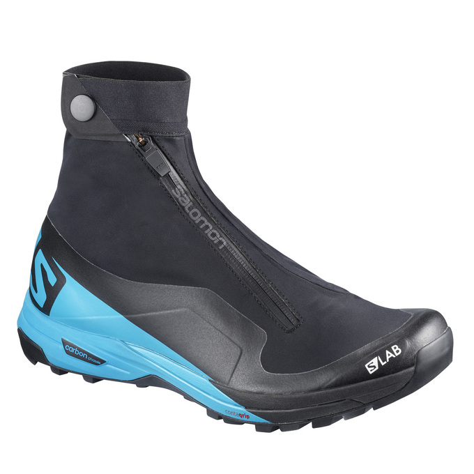 Salomon S/LAB XA ALPINE 2 Zapatillas Trail Running Hombre - Negras / Azules - Colombia (62879-TADB)